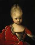 Nikitin Ivan Nikitich Portrait of Grand Duchess Yelizaveta Petrovna as a Child - Hermitage